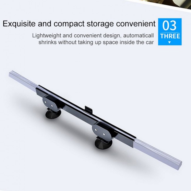 Margoun Retractable Car Windshield Sun Shade Sun Visor 65x150-200