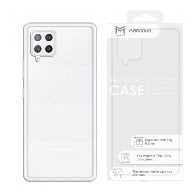 Clear Case Cover TPU for Samsung Galaxy A12 Proguard Case by Margoun