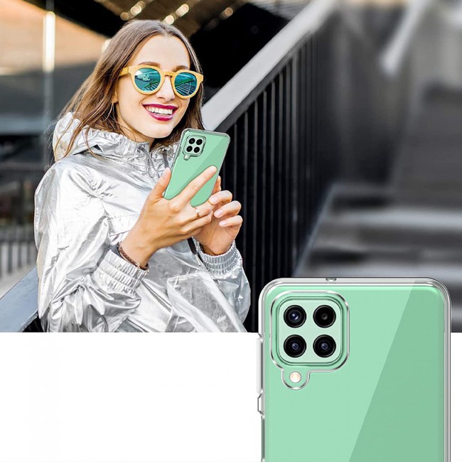 Clear Case Cover TPU for Samsung Galaxy M22 Proguard Case by Margoun