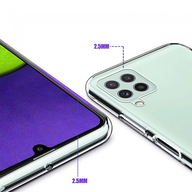 Clear Case Cover TPU for Samsung Galaxy M22 Proguard Case by Margoun