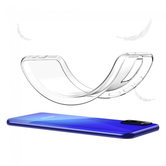 Samsung Galaxy A41 Clear Case Cover - Margoun