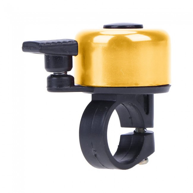 Margoun Cycle Bell Metal Handlebar Horn for Bicycle - Gold