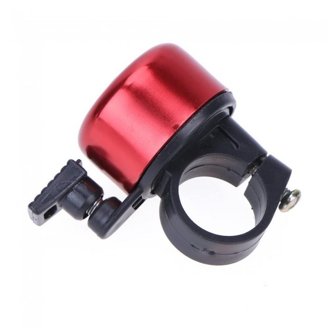 Margoun Cycle Bell Metal Handlebar Horn for Bicycle - Red