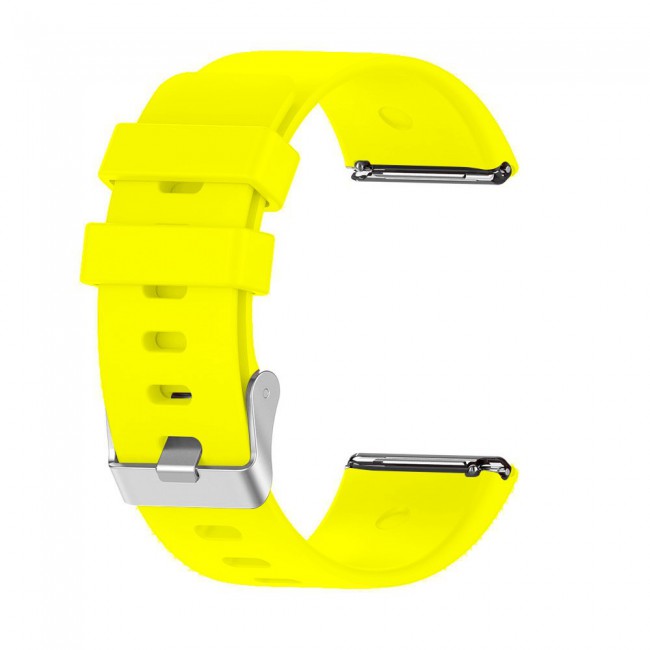 Fitbit Versa - Versa 2 and Versa Lite Watch Sport Silicone Band Henlein Series by Margoun - Yellow