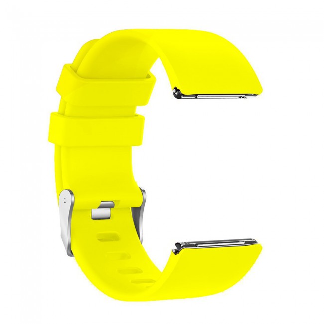 Fitbit Versa - Versa 2 and Versa Lite Watch Sport Silicone Band Henlein Series by Margoun - Yellow