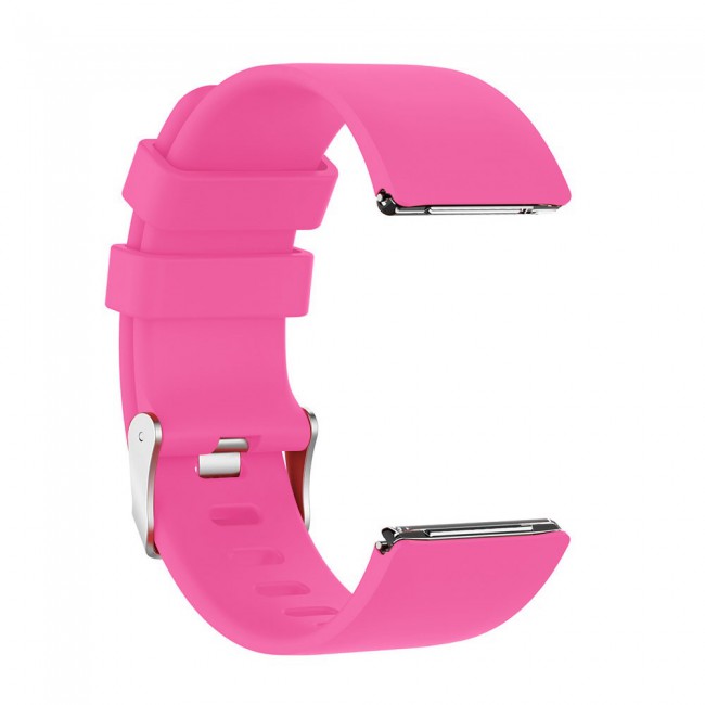 Fitbit Versa - Versa 2 and Versa Lite Watch Sport Silicone Band Henlein Series by Margoun - Hot Pink