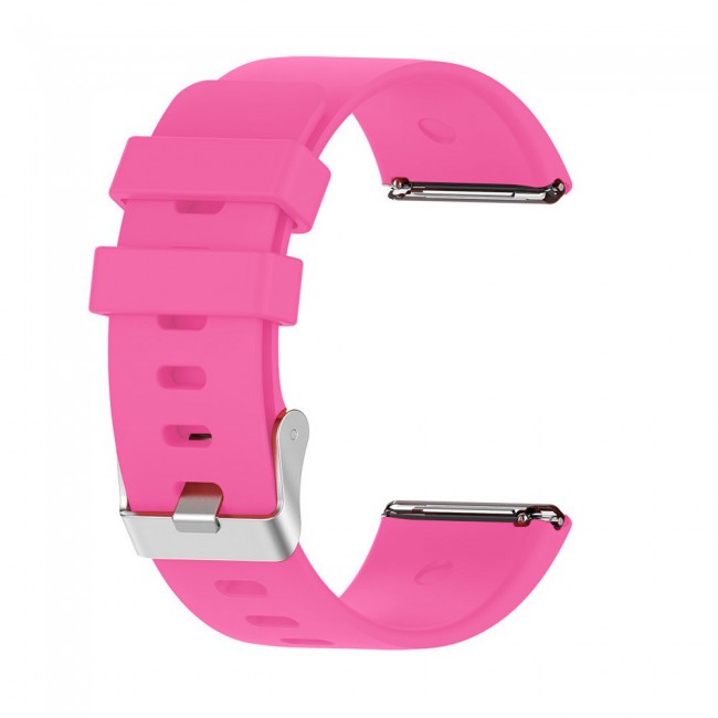 Fitbit Versa - Versa 2 and Versa Lite Watch Sport Silicone Band Henlein Series by Margoun - Hot Pink