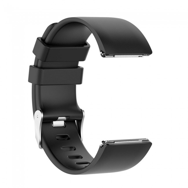 Fitbit Versa - Versa 2 and Versa Lite Watch Sport Silicone Band Henlein Series by Margoun - Black
