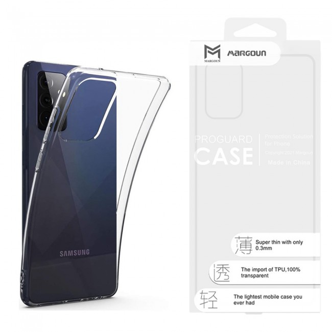 Samsung Galaxy A52 5G Clear TPU Cover Proguard Case by Margoun