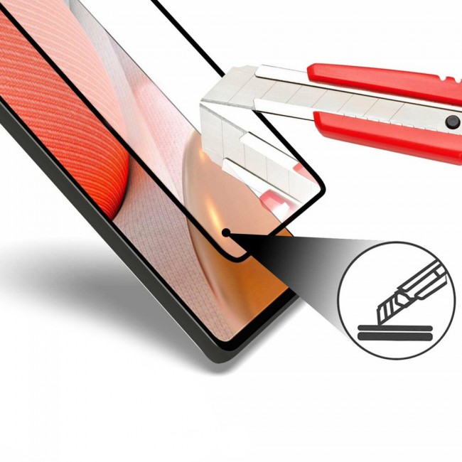 Samsung Galaxy A52 A52 5G 3D Tempered Screen Protector 2Pack Super Shieldz by Margoun - Black Edge