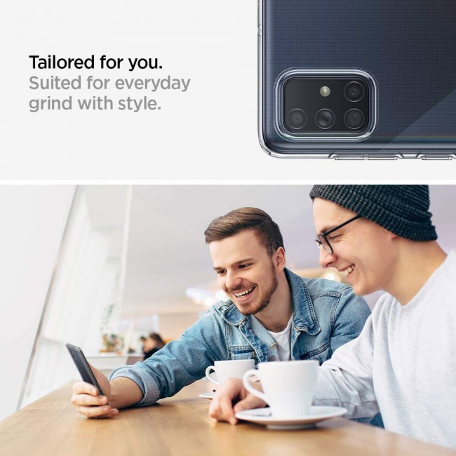 Samsung Galaxy A71 Clear TPU Cover Proguard Case by Margoun