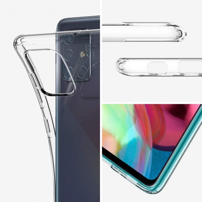 Samsung Galaxy A71 Clear TPU Cover Proguard Case by Margoun