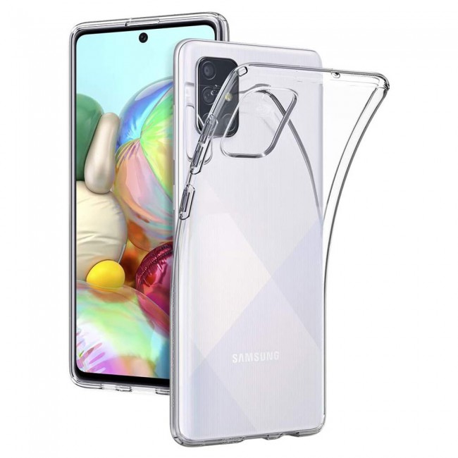 Samsung Galaxy A71 Clear TPU Cover Proguard Case by Margoun
