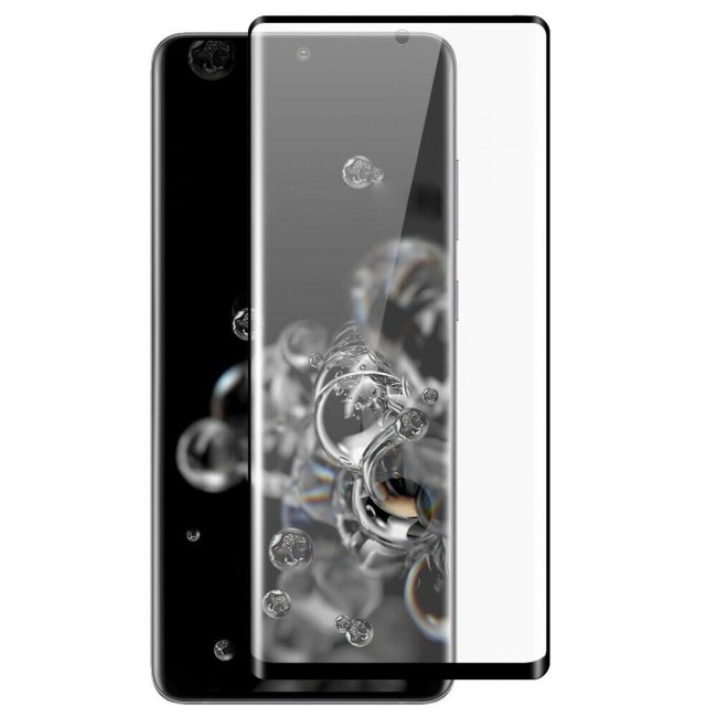 Samsung Galaxy S21 Glass 3D Tempered Screen Protector Ultimate by Margoun - Black Edge