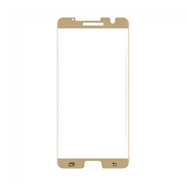 Samsung Galaxy S7 Edge 3D Screen Protector by Margoun - Gold Frame