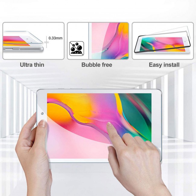 Samsung Galaxy Tab A 8.0 2019 T290 T295 Tempered Screen Protector - 2Pack Clear