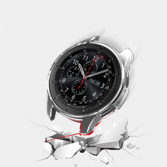 Samsung Gear S3 Frontier S3 Classic 2Pack Screen Protector and Clear TPU Cover by Margoun