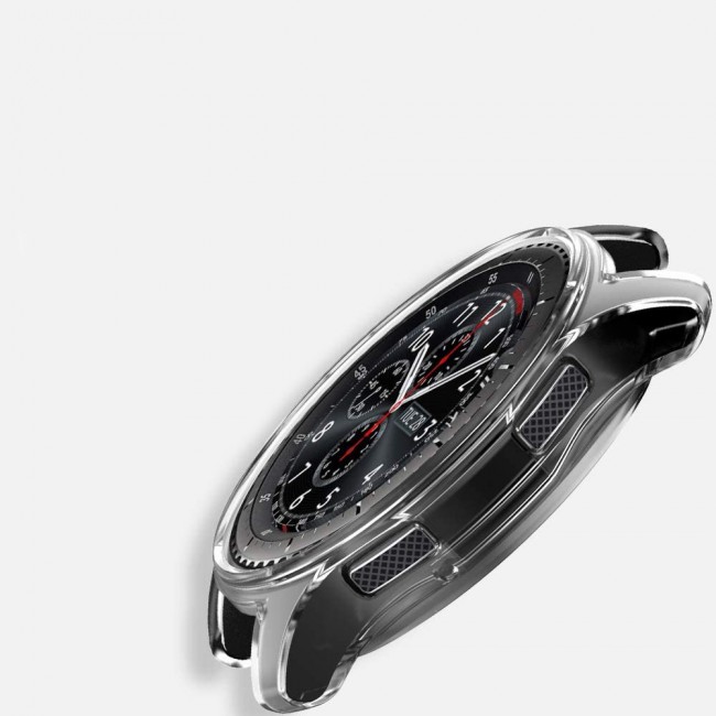 Samsung Gear S3 Frontier S3 Classic 2Pack Screen Protector and Clear TPU Cover by Margoun