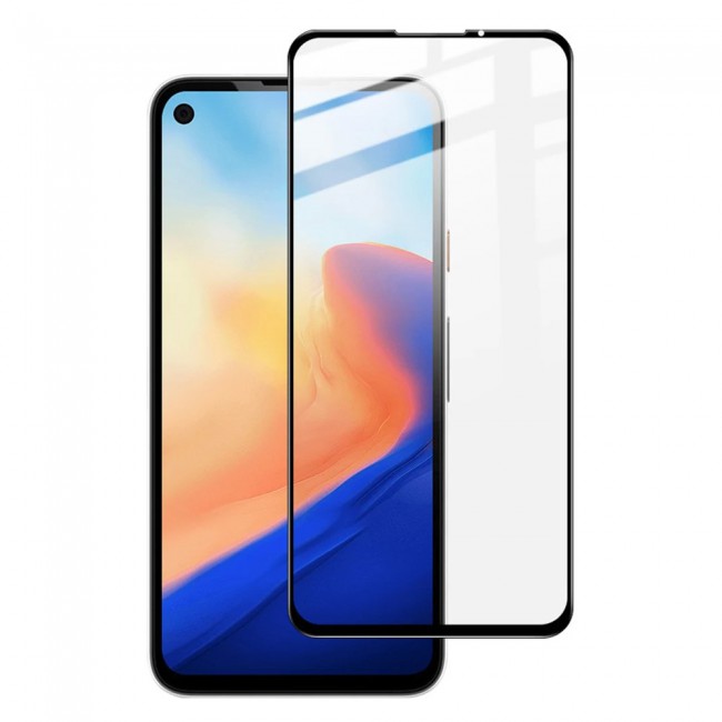 Google Pixel 5 Tempered 3D Screen Protector Grand Shieldz Margoun - Black Frame