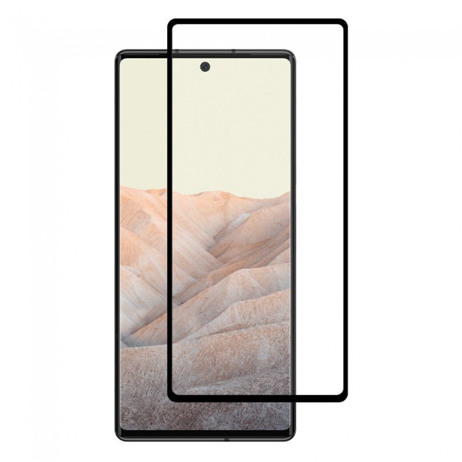 Google Pixel 6 Tempered 3D Screen Protector Ultimate Margoun - Black Frame