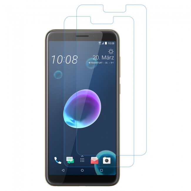 HTC Desire 12 Glass 2 Pack Super Shieldz Margoun- Clear