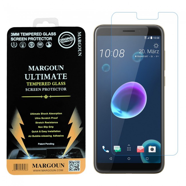 HTC Desire 12 Plus Tempered Glass Ultimate Margoun - Clear