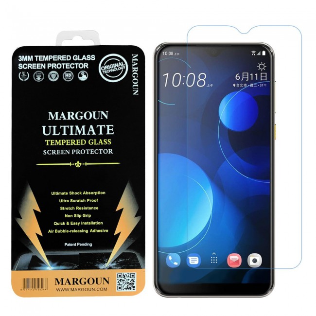 HTC Desire 19 Plus Tempered Glass Ultimate Margoun - Clear