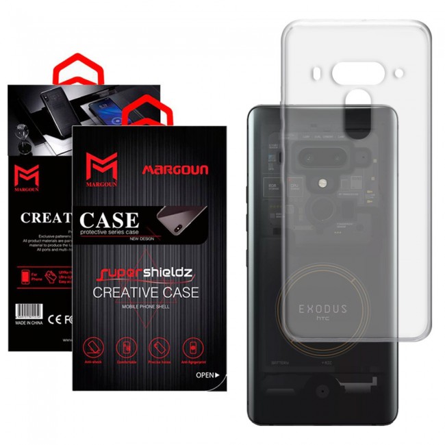 HTC Exodus 1 Cover TPU Super Shieldz Margoun - Clear
