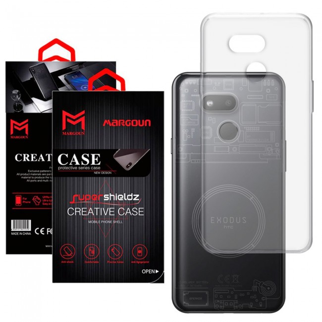 HTC Exodus 1s Cover TPU Super Shieldz Margoun - Clear
