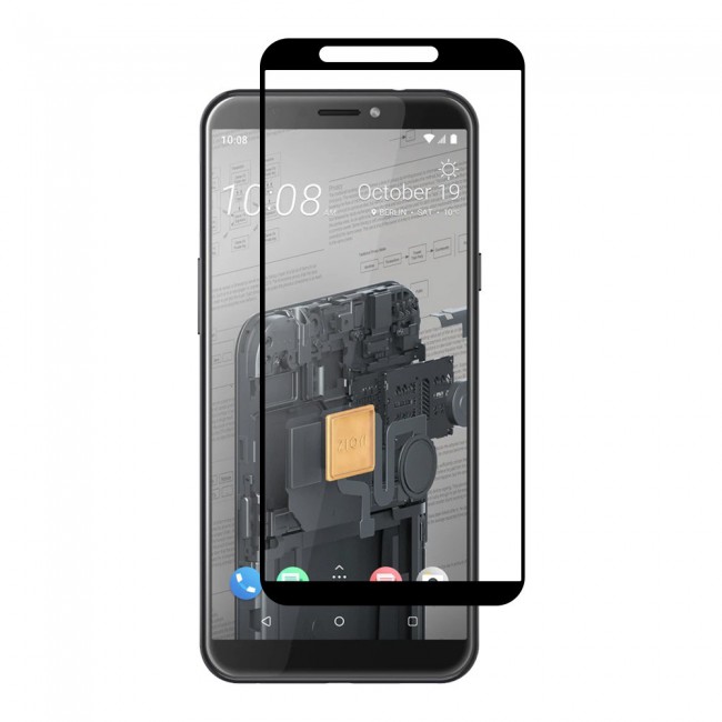 HTC Exodus 1s Tempered Glass 3D Grand Shieldz Margoun - Black Frame