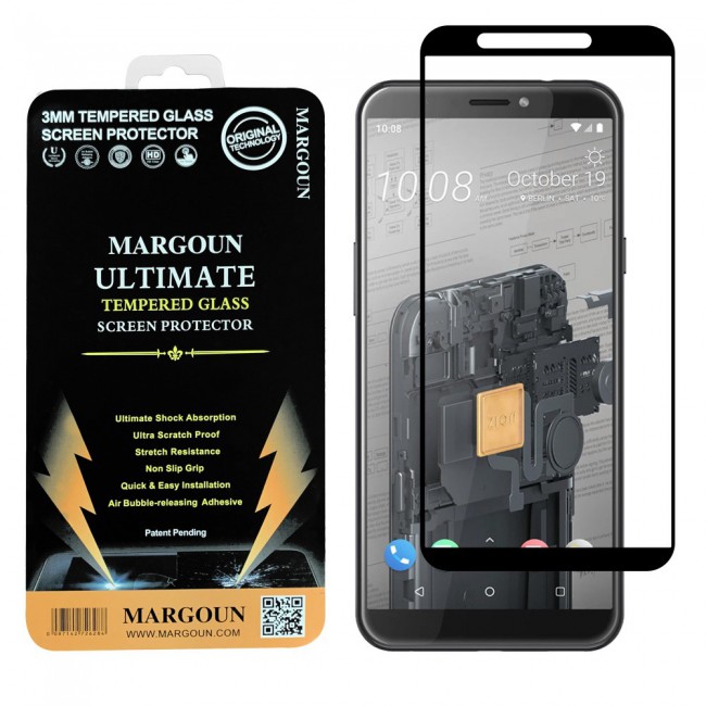 HTC Exodus 1s Tempered Glass 3D Ultimate Margoun - Black Frame