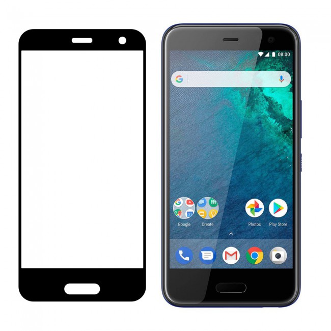 HTC U11 Life Tempered Glass 3D Ultimate Margoun - Black Frame