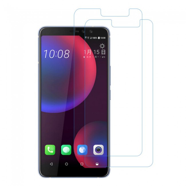 HTC U11 Eyes Glass 2 Pack Super Shieldz Margoun- Clear