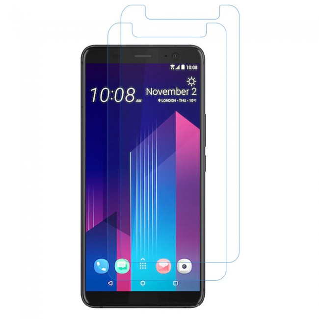 HTC U11 Plus Glass 2 Pack Super Shieldz Margoun - Clear