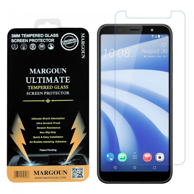 HTC U12 Life Tempered Glass Ultimate Margoun - Clear
