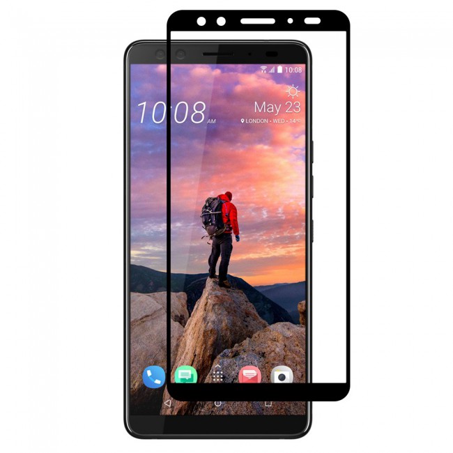 HTC U12 Plus Tempered Glass 3D Ultimate Margoun - Black Frame