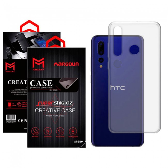 HTC Wildfire X Cover TPU Super Shieldz Margoun - Clear