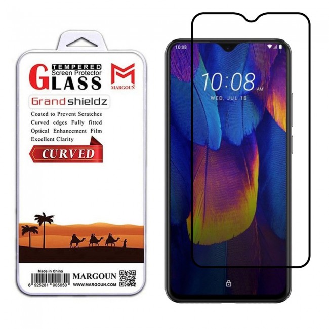 HTC Wildfire X Tempered Glass 3D Grand Shieldz Margoun - Black Frame