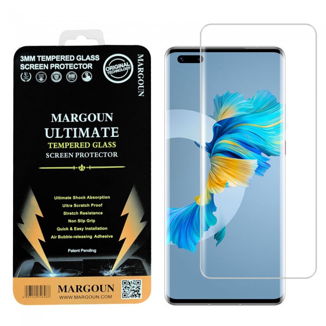 Huawei Mate 40 Pro Plus Tempered Screen Protector Ultimate by Margoun - Clear