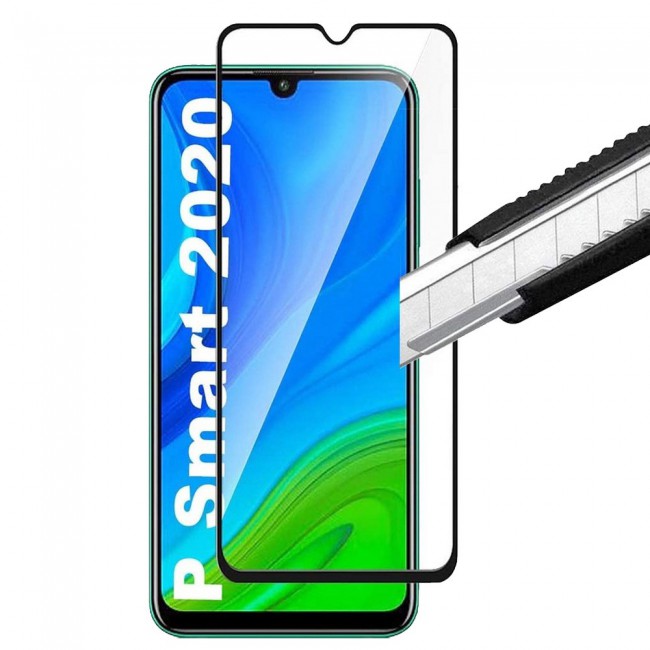 Huawei P Smart 2020 Protector 3D Glass 2-Pack Super Shieldz Margoun - Black Frame
