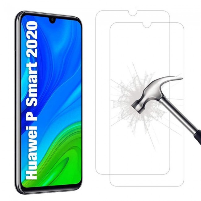 Huawei P Smart 2020 Tempered Glass 2 Pack Super Shieldz by Margoun - Clear
