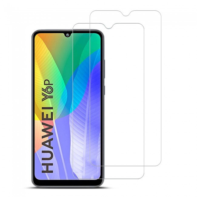 Huawei Y6p Tempered Glass 2 Pack Super Shieldz by Margoun - Clear