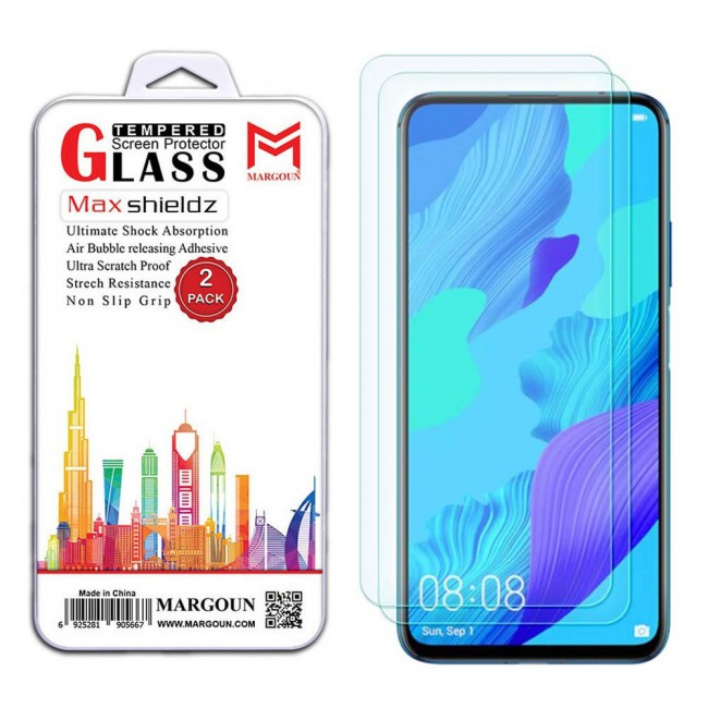 Huawei Y9a Tempered Glass 2Pack Max Shieldz Margoun - Clear