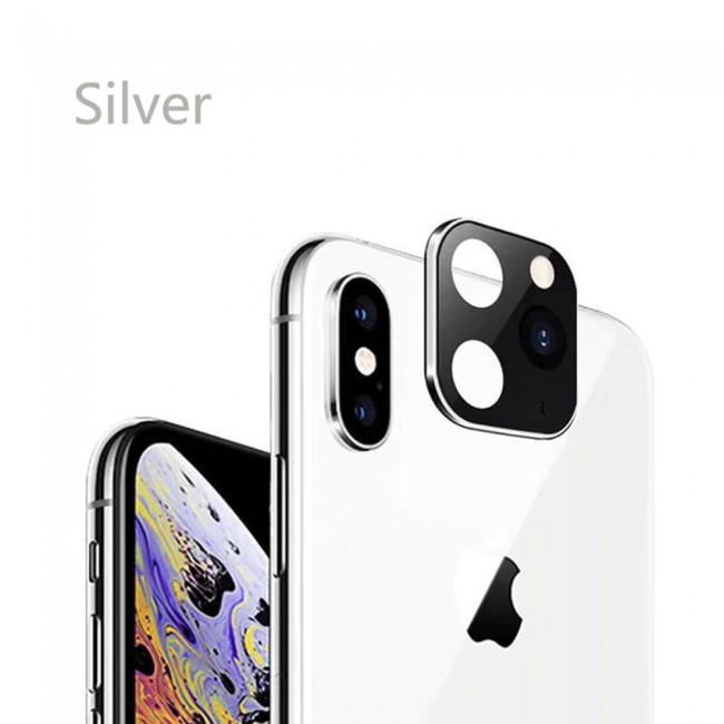 IPhone X Change to iPhone 11 Pro Metal Glass Lens Cover 2-Pack