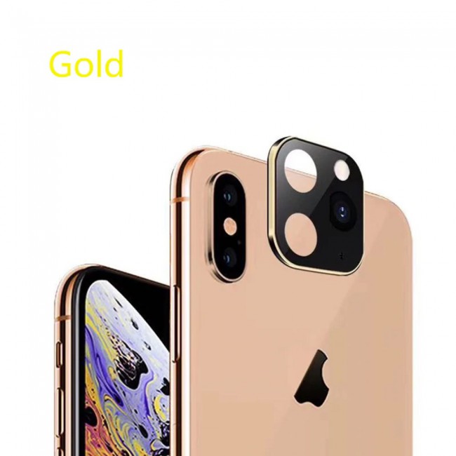 IPhone X Change to iPhone 11 Pro Metal Glass Lens Cover 2-Pack