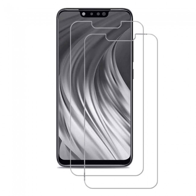 Infinix Hot 7 Pro Tempered Screen Protector Max Shieldz by Margoun 2-Pack - Clear