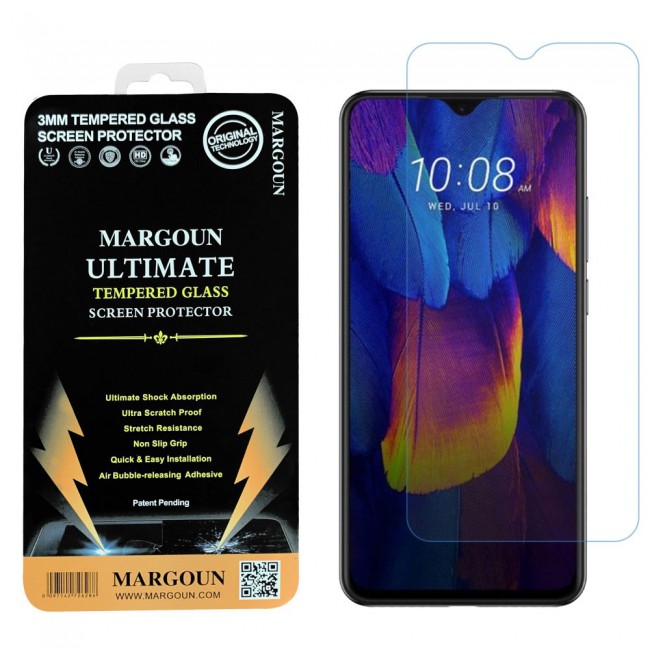 Infinix Hot 8 Lite Tempered Screen Protector Ultimate by Margoun - Clear