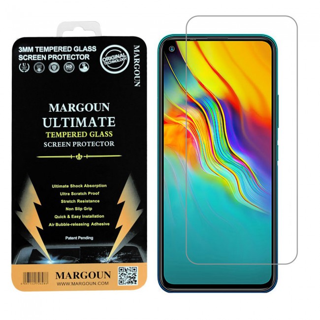 Infinix S5 Lite Tempered Screen Protector Ultimate by Margoun - Clear
