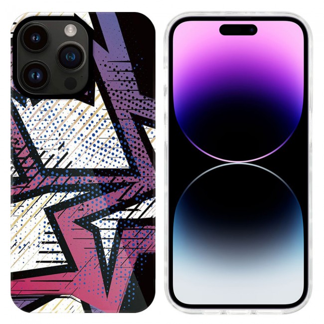 MARGOUN For iPhone 14 Pro Max Case Flower Graphic Hd Patterned Cover - K1