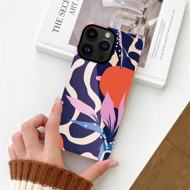 MARGOUN For iPhone 14 Pro Max Case Flower Graphic Hd Patterned Cover - K7